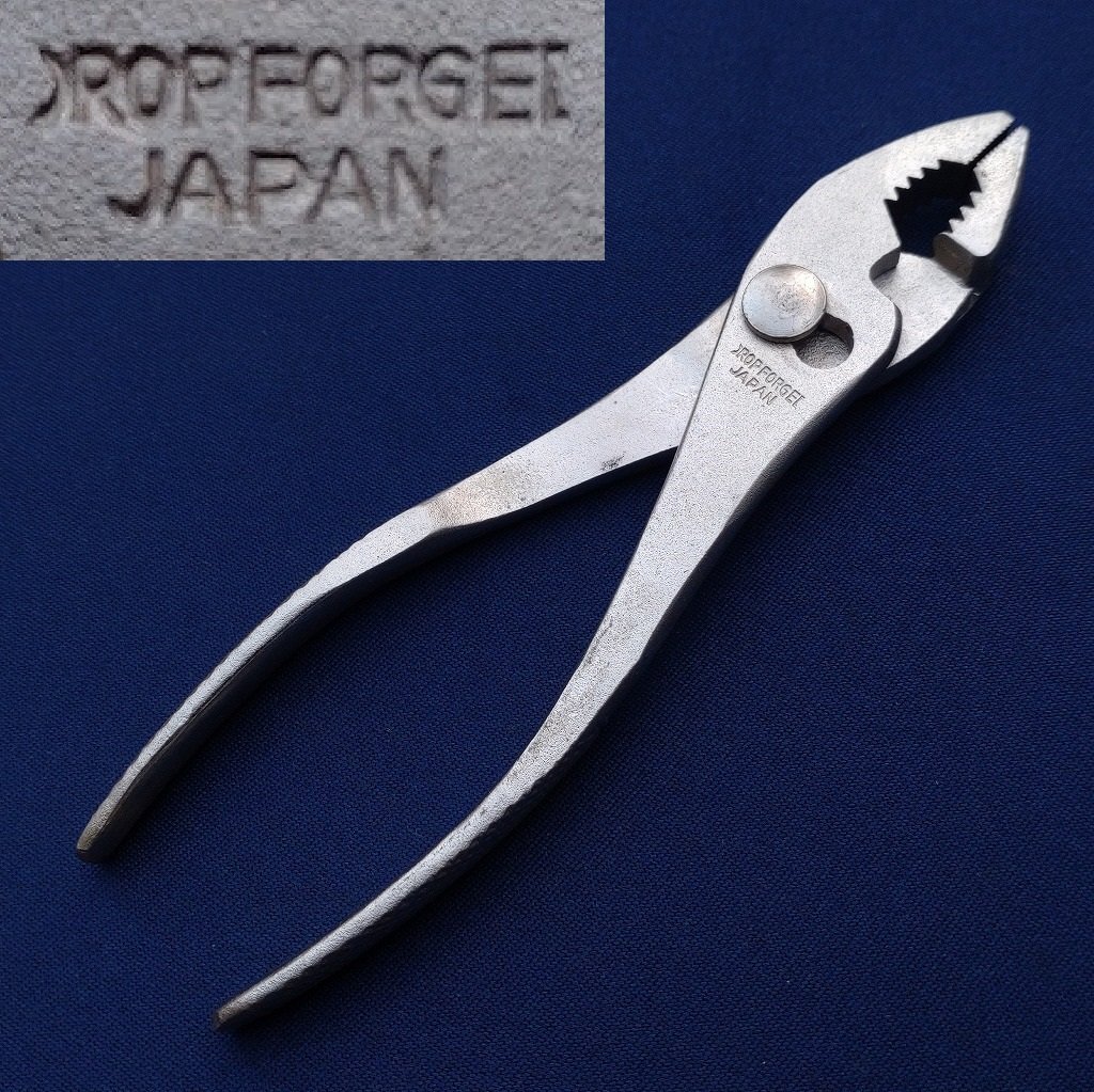 плоскогубцы DROPFORGEL JAPAN общая длина примерно 158. погруженный в машину инструмент [2099]