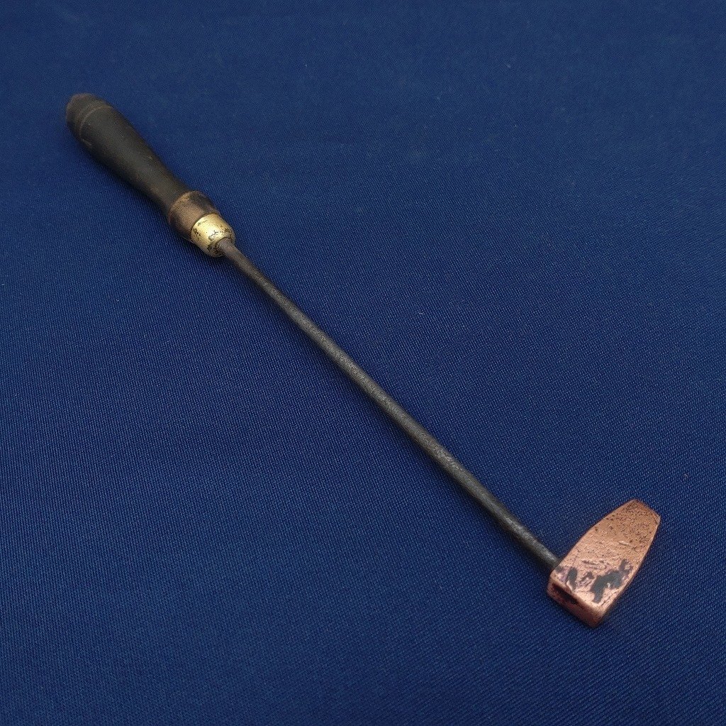 焼き半田鏝 頭約29㎜ 全長約228㎜ 重量約43g ハンダゴテ はんだごて 工具　【2013】