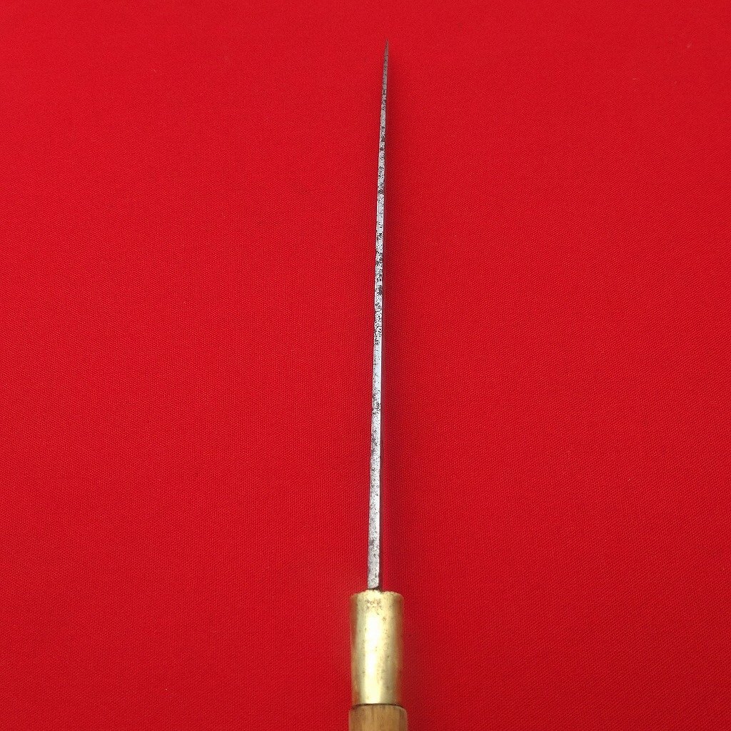 刺身包丁 堺重光 〇大 特撰 刃長約228㎜ 峰厚約3.2㎜ 片刃 和包丁 柳刃包丁 正夫 調理器具 庖丁 刃物 日本制 【2006】