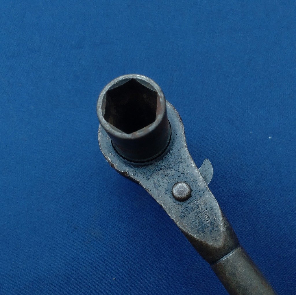 ラチェットレンチ N.G.K M10 M12 1號(hào) 全長(zhǎng)約240㎜ ラチェットハンドル 工具 車載工具 　【1978】