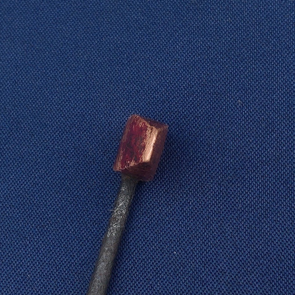 焼き半田鏝 頭約29㎜ 全長約228㎜ 重量約43g ハンダゴテ はんだごて 工具　【2013】