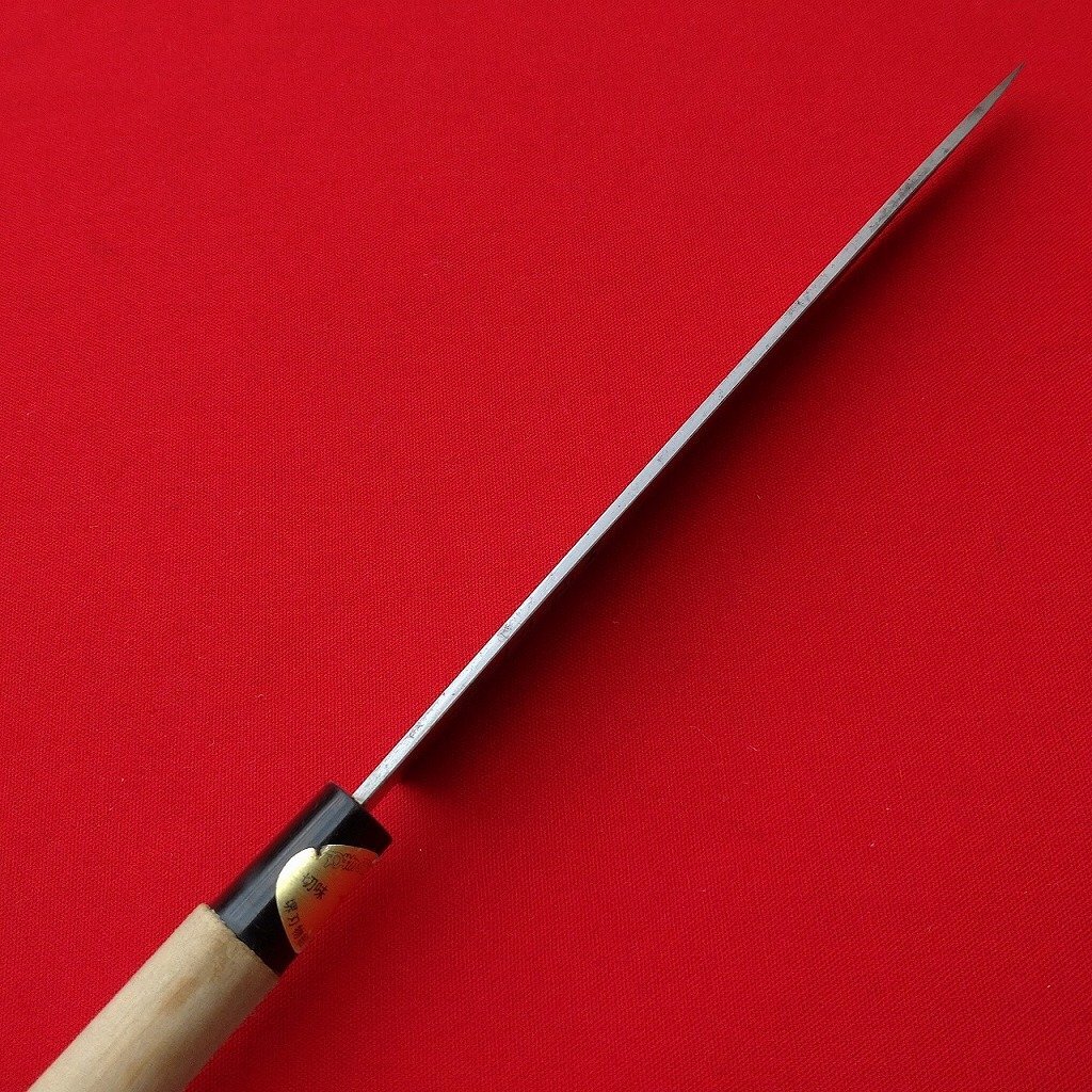 刺身包丁 堺匠作 刃長約202㎜ 峰厚最大約2.5㎜ 和包丁 正夫 片刃 調(diào)理器具 庖丁 刃物 日本制　 【1481】