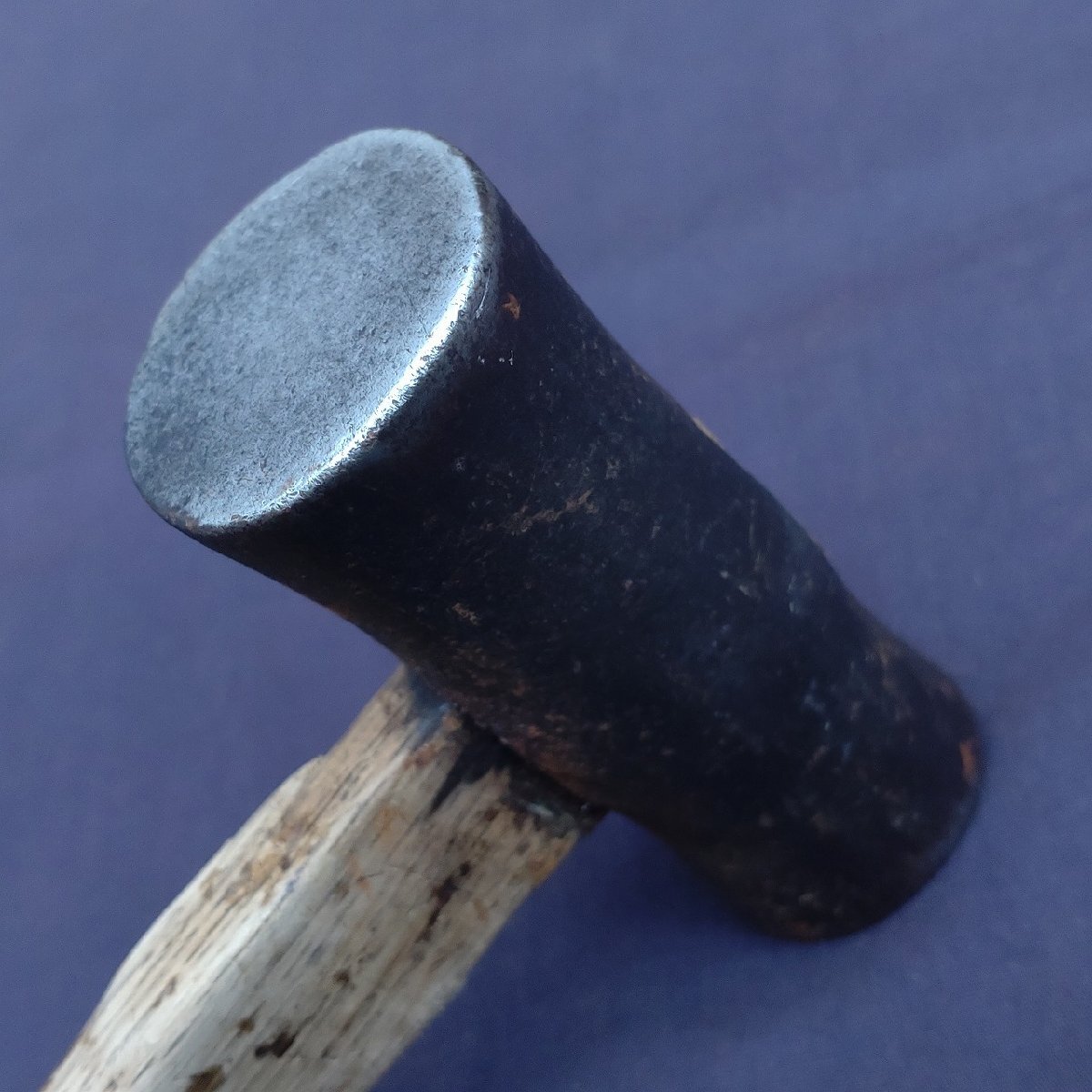 丸玄能 両口玄能 在銘 金槌 金づち 玄能 玄翁 ハンマー 工具 日本制 重量約540g 頭約88㎜ 打面約32×30㎜ 全長(zhǎng)約325㎜【0444】