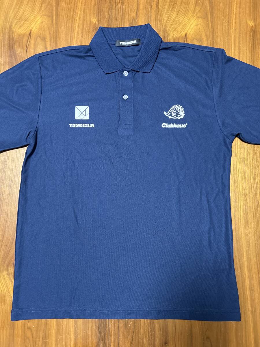 CLUB HAUS×TANGRAM Wネームポロ NAVY/M/試着のみ CLUB HAUS×TANGRAM Wネームポロ NAVY/M/試着のみ