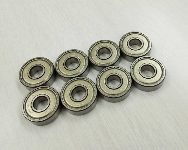 525. 在庫(kù)限り！格安！★★送料込み★★　NSK 608ZZ 外徑22mm×內(nèi)徑8mm×厚み7mm 8個(gè)