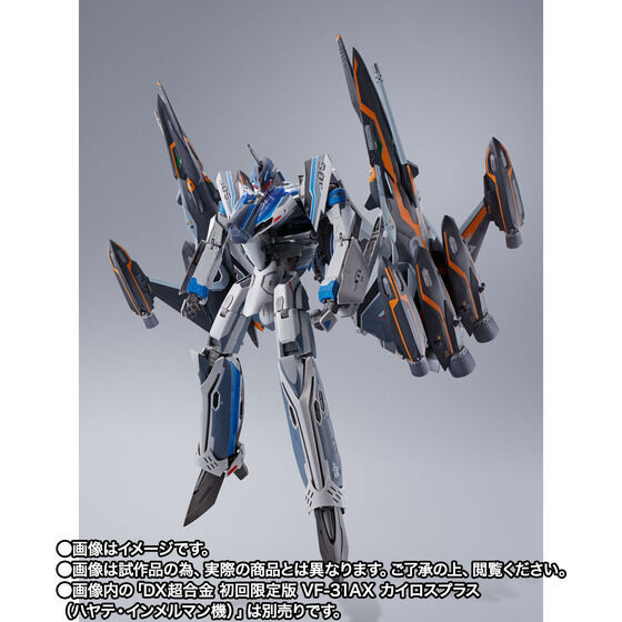 DX超合金 VF-31AX カイロスプラス（ハヤテ?インメルマン機）&スーパーゴーストセットセット　バンダイ　魂ウェブ商店