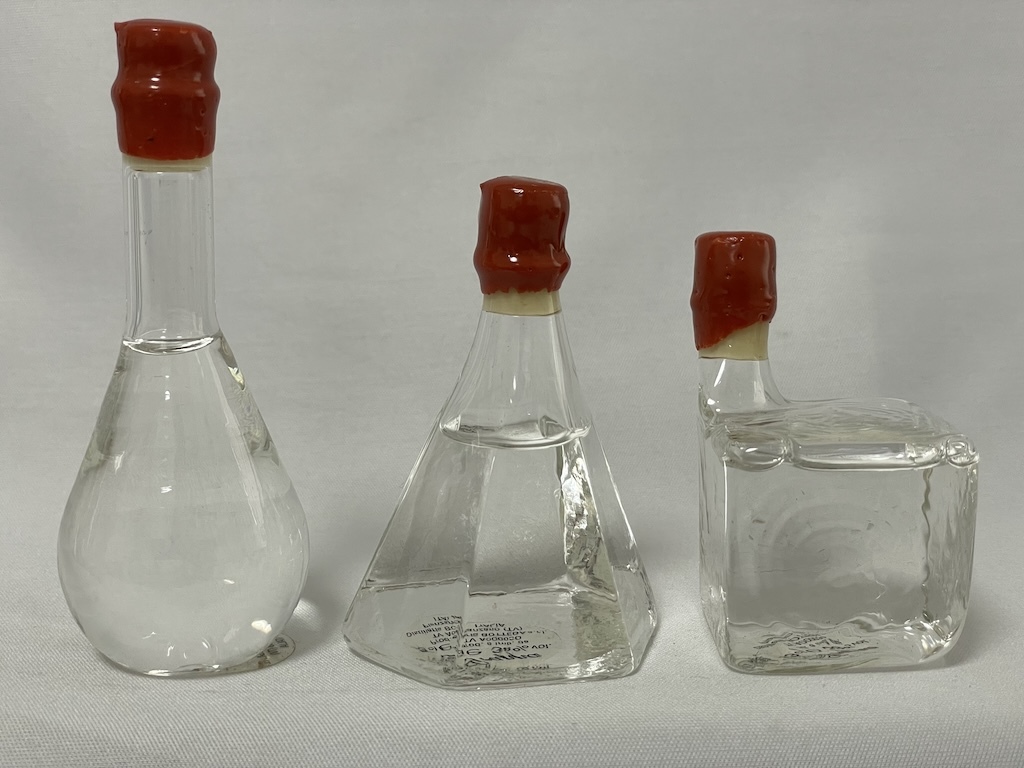 古酒 未開(kāi)栓 グラッパ ミニボトル 4本セット☆ボッテガ 30ml 38% ☆カンドリーニ 100ml 40% BOTTEGA CANDOLINI GRAPPA