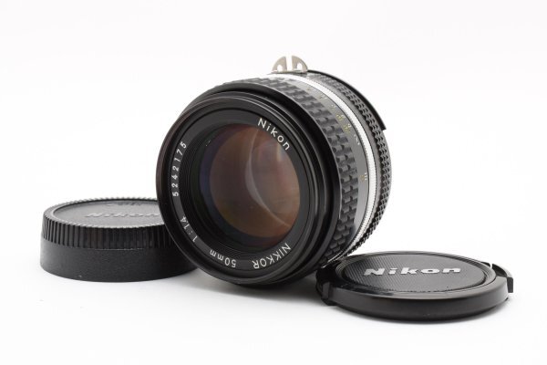 ★くもり★ ニコン Ai-s NIKKOR 50mm F1.4 #19377V ☆薄くもり品☆ ニコン Nikon Ai-s NIKKOR 50mm F1.4 #19377V