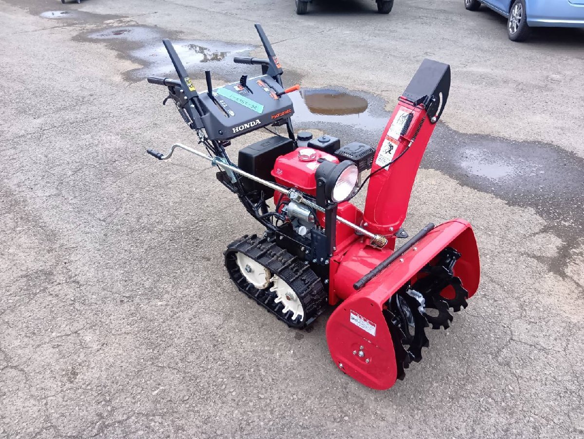 ( Iwate ) Honda снегоочиститель HSS760N электрический shooter со стартером работа OK[ самовывоз ограничение ](85-2503-1)