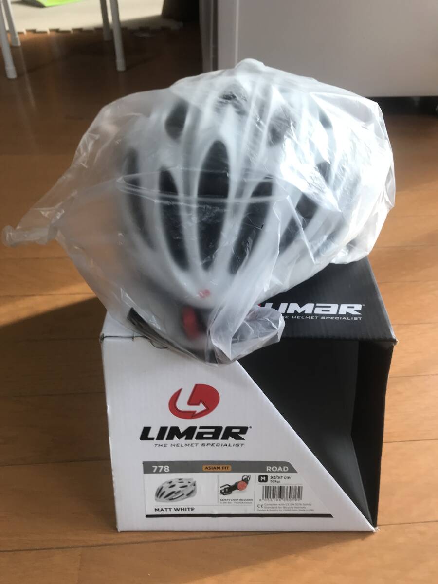 美品 自転車ヘルメット Mサイズ 52-57cm 軽量 LIMAR リマール
