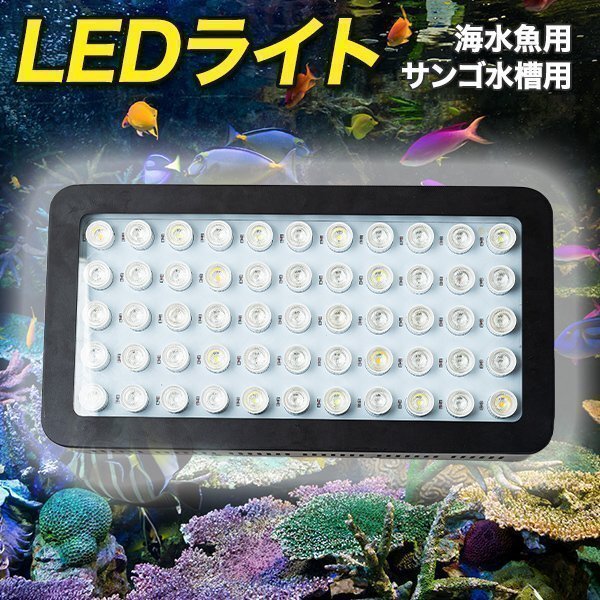 海水魚用 サンゴ水槽用 165w カスタム LED 本體 UV6個 バイオレット6個 プリズムレンズ