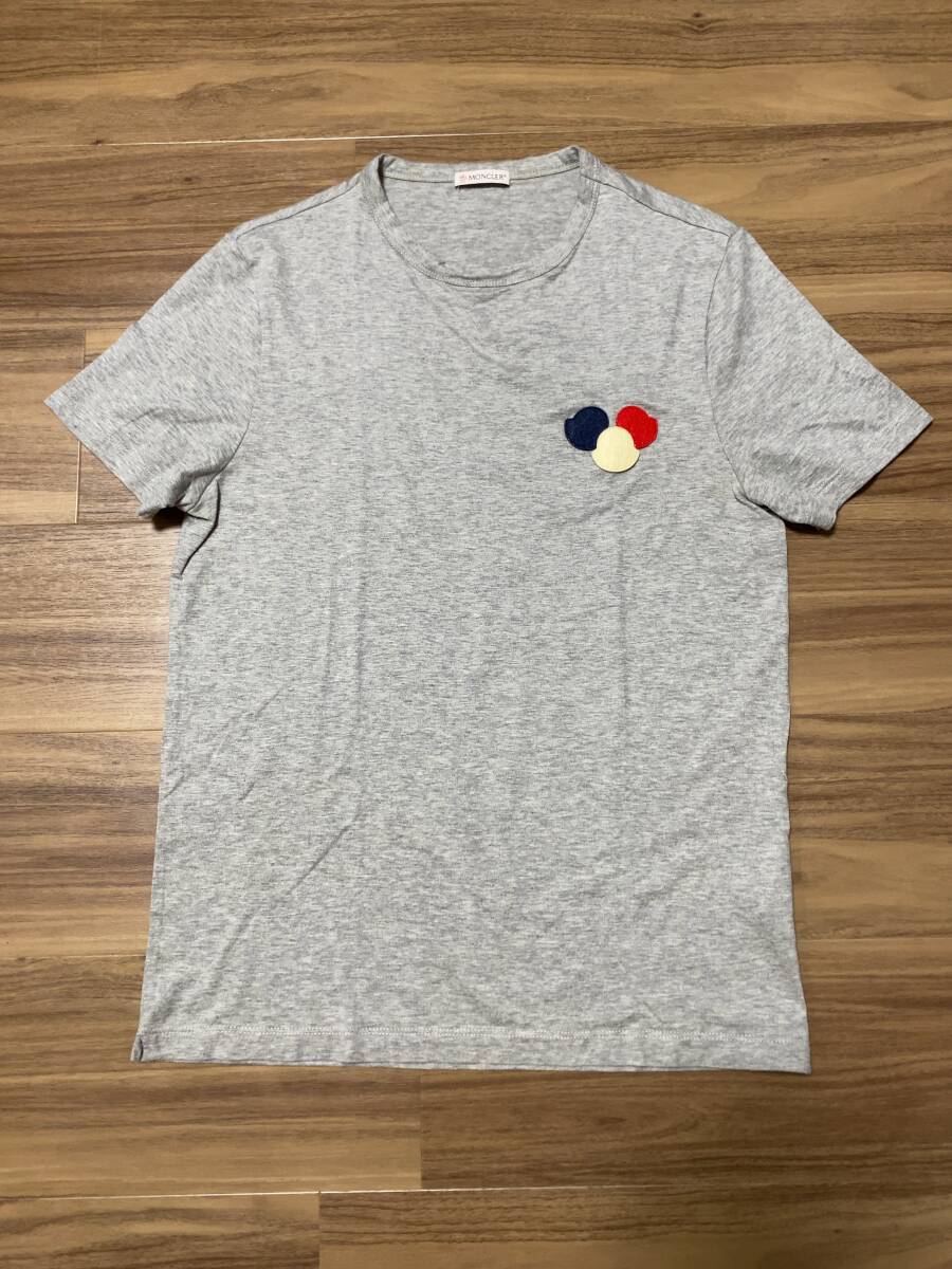 モンクレール　MONCLER　レディース　Tシャツ　トップス　グレー　S