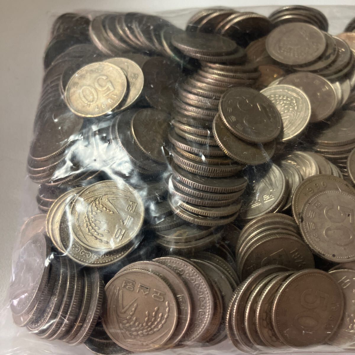 韓国 硬貨 古銭 100ウォン 50ウォン まとめて！ 大韓民国 外国
