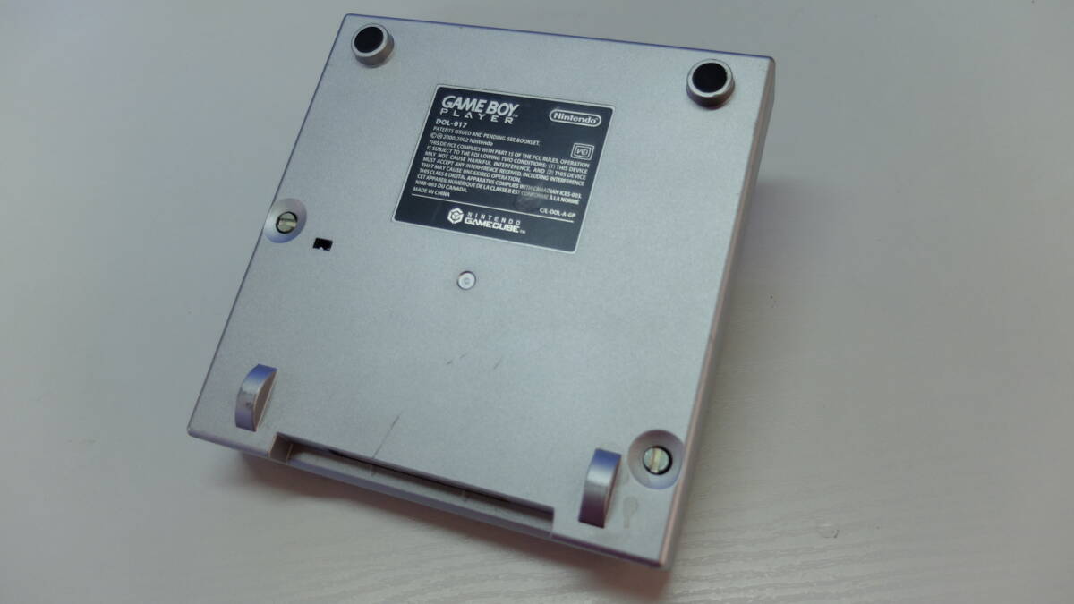  Nintendo Game Cube Game Boy плеер серебряный DOL-017 контрольный номер :B