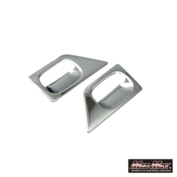 MADMAX トラック用品 三菱 ミニキャブ トラック DS16T メッキ ドアカバー 左右セット/軽トラック ドア ガーニッシュ【送料800円】_画像2