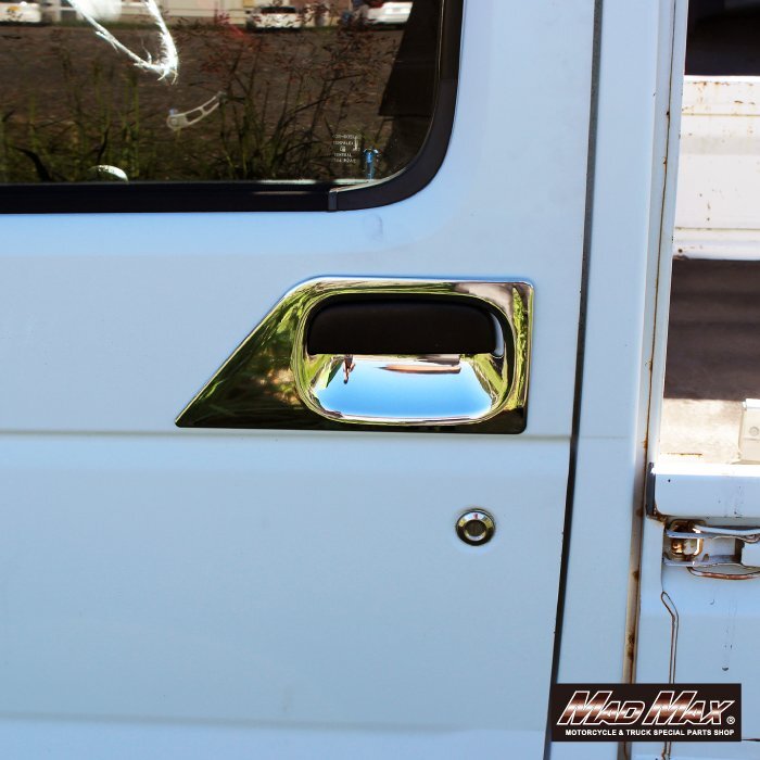 MADMAX トラック用品 SUZUKI スズキ キャリー DA63T DA65T DA16T メッキ ドアカバー 左右SET/被せ式 カスタム ドレスアップ【送料800円】_画像3