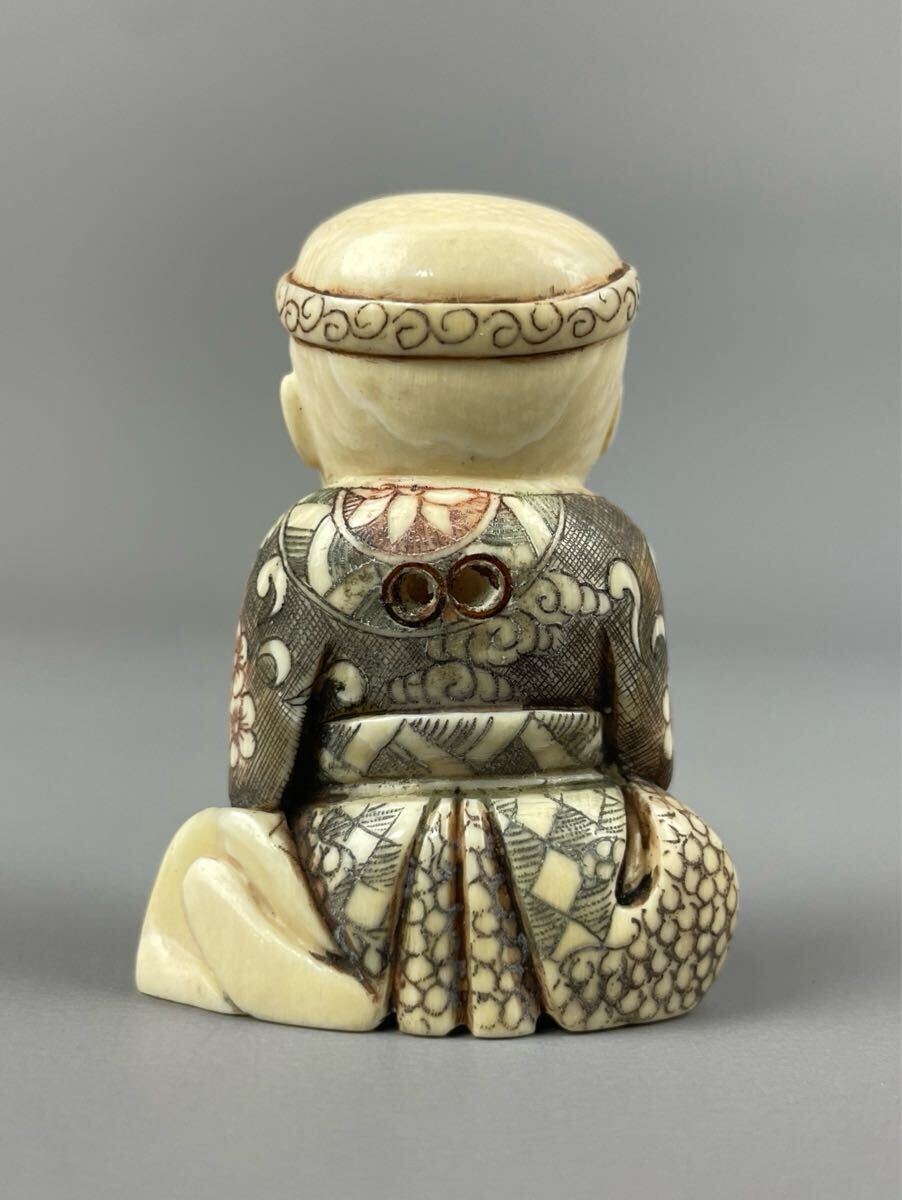  первоклассный товар высококлассный материалы времена netsuke Zaimei Matsuyama произведение [ родители .. ..] натуральный материалы маленький . скульптура античный .. предмет автор предмет антиквариат товар .. предмет старый изобразительное искусство украшение 