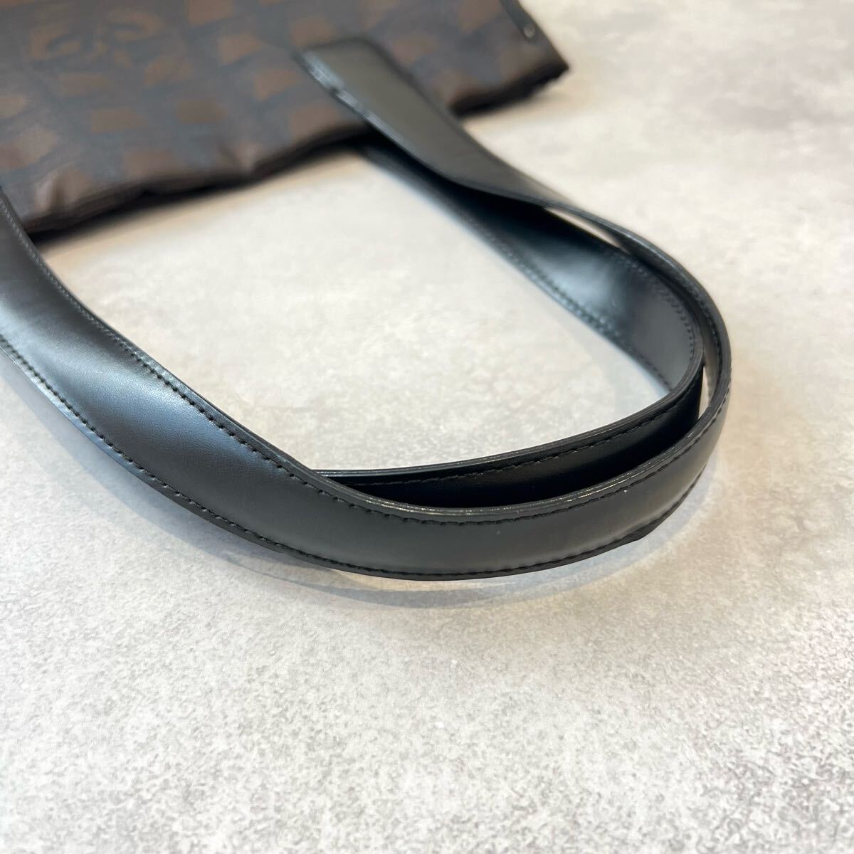 正規(guī)品　 未使用品　CHANEL シャネル ニュートラベルライン トートバッグ ハンドバッグ ココマーク　限定色　マロン　PM size 