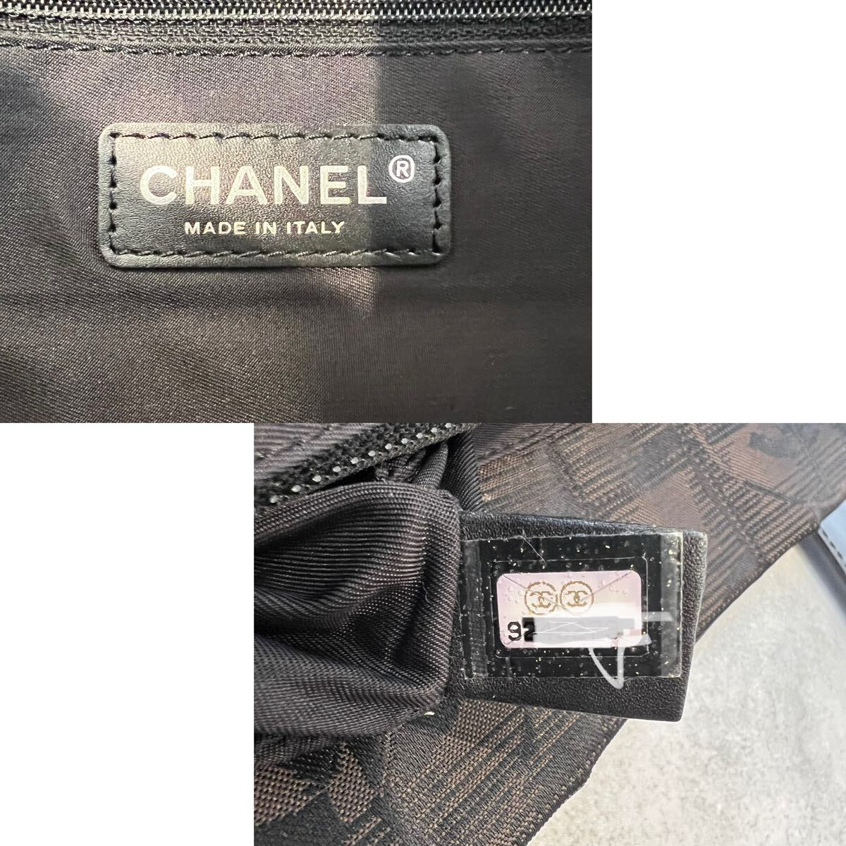 正規(guī)品　 未使用品　CHANEL シャネル ニュートラベルライン トートバッグ ハンドバッグ ココマーク　限定色　マロン　PM size 