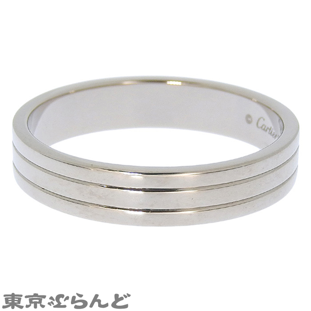 101768725 CARTIER ルイ カルティエ ヴァンドーム ウェディング リング B4222566 B4222500 K18WG #66 25.5號相當 指輪 メンズ 仕上済