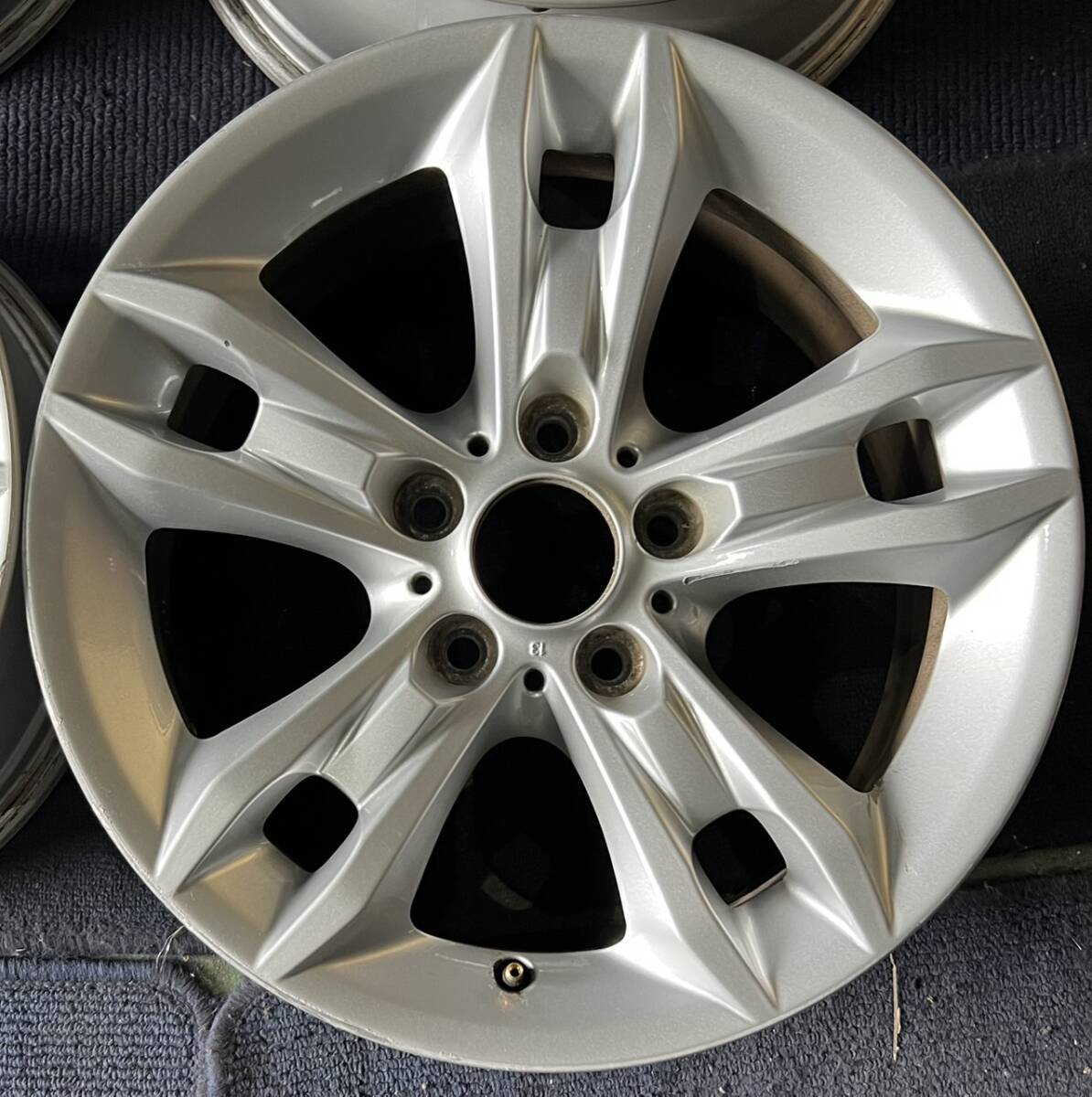 BMW X1 (E84) 純正 17インチ ホイール4本 7.5J 34 PCD120 ハブ径約72.5 No.617_画像5
