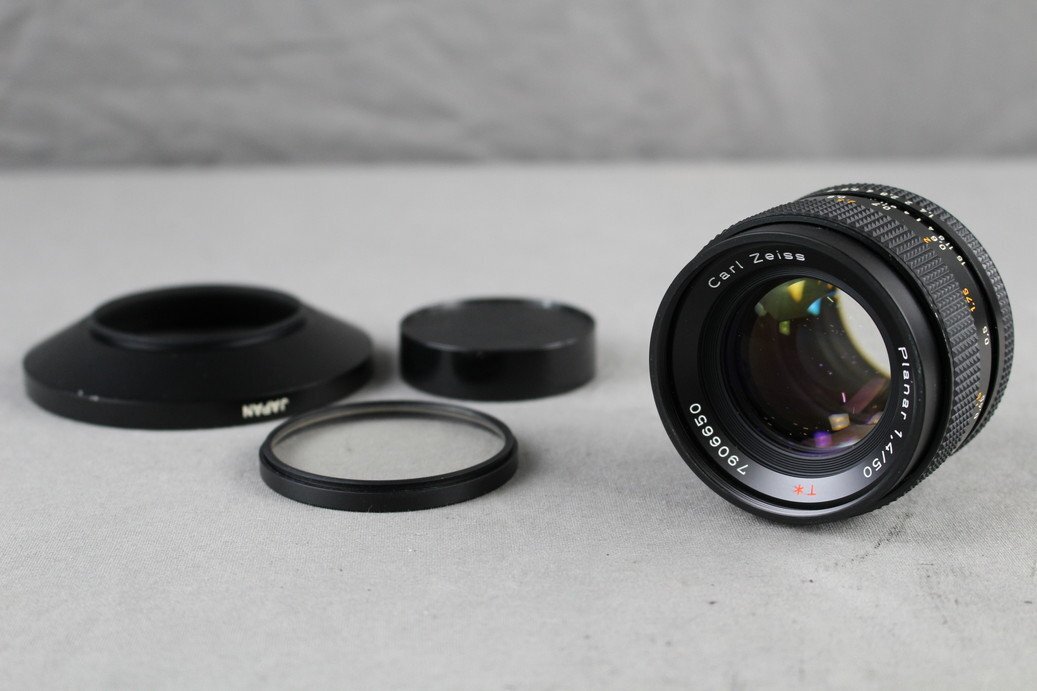 【D】Contax Planar 50mm F1.4 T* MMJ 単焦點(diǎn)レンズ コンタックス 3055823