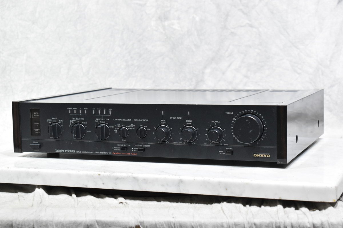 【D】ONKYO Integra P-306RS プリアンプ オンキョー 3057997