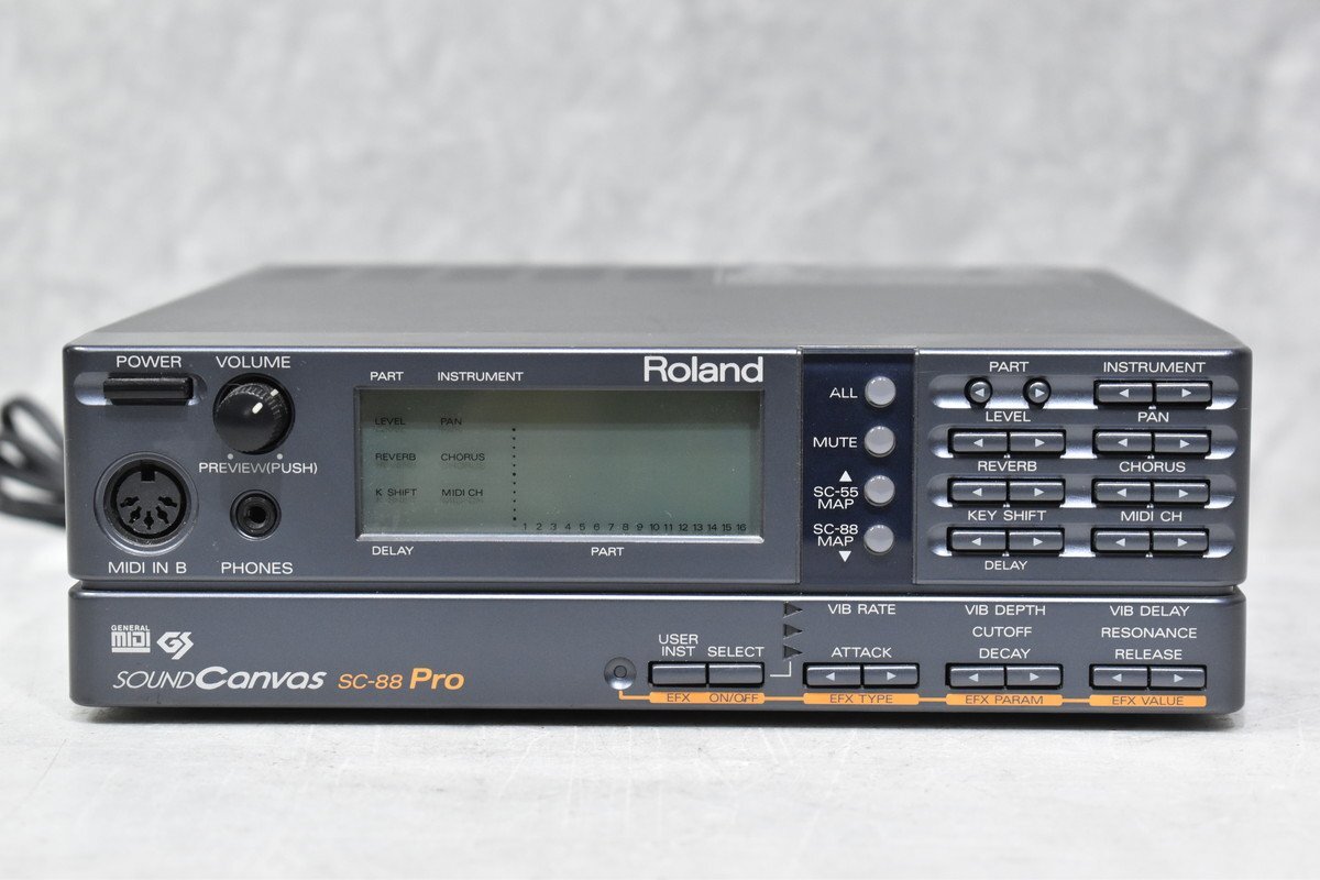 【G】Roland SC-88PRO 音源モジュール ローランド 3040864