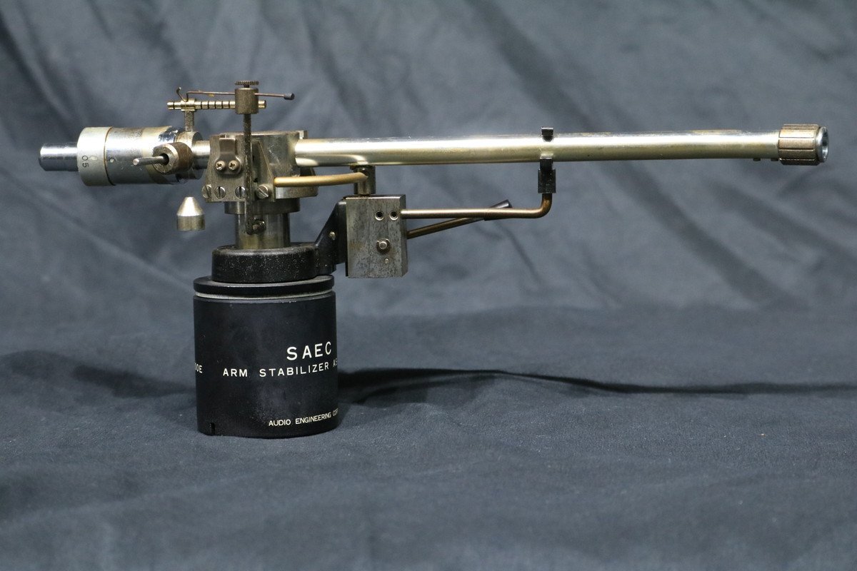 【D】SAEC WE-308 トーンアーム レコードプレーヤー オーディオ AS-500E アームスタビライザー サエク 3039502