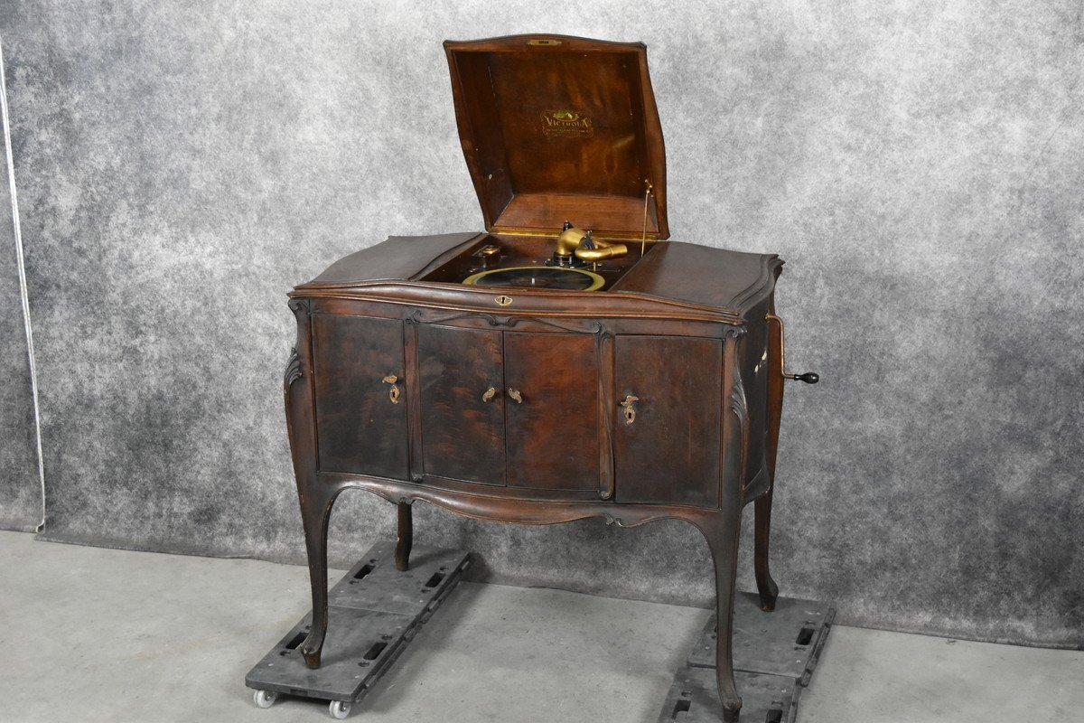 J】☆ 直接引取限定!! ☆ VICTOR VICTROLA VV-330 蓄音機