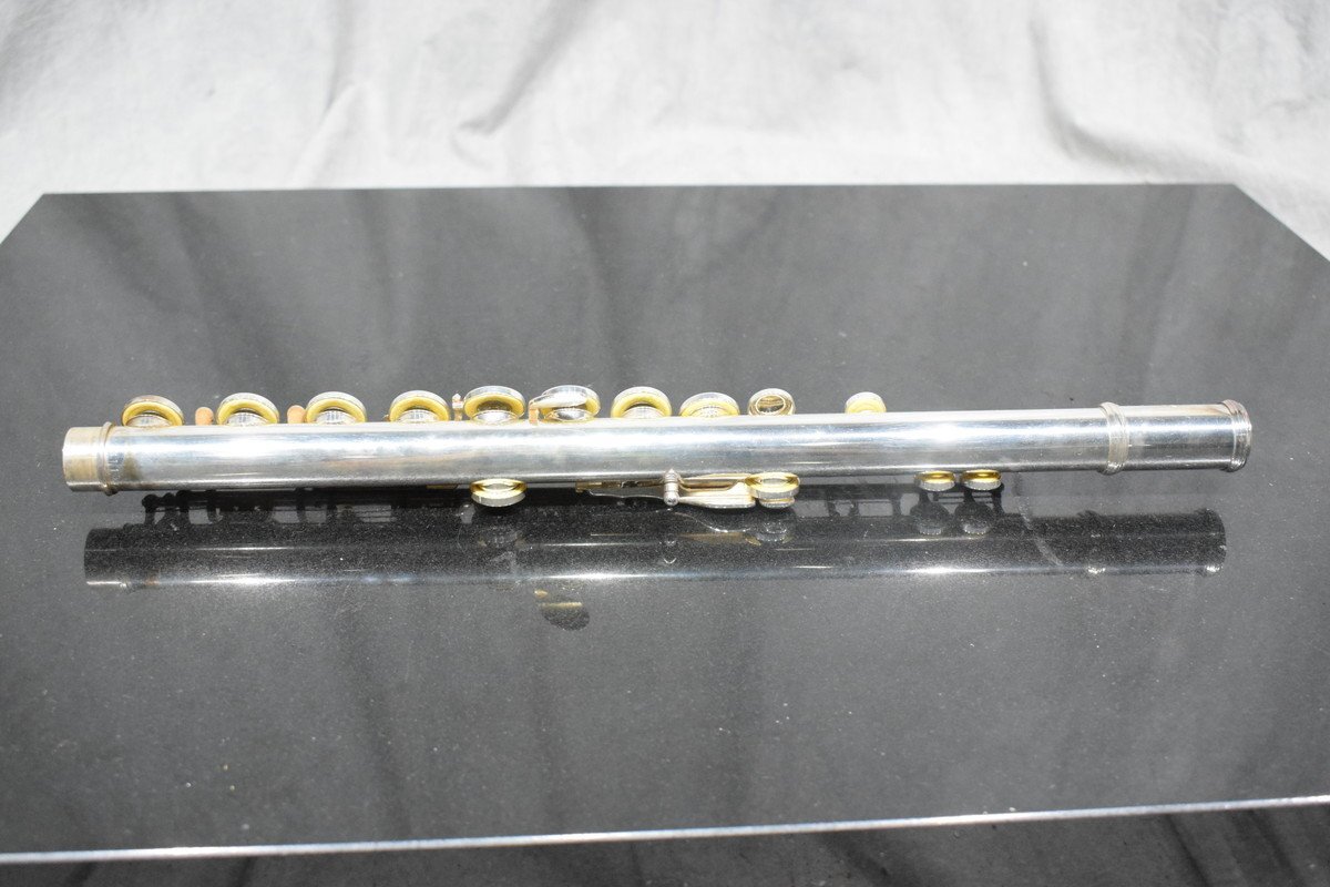 【C】YAMAHA YFL-411II フルート ヤマハ ★Eメカ/SILVER 925刻印あり 3054664①