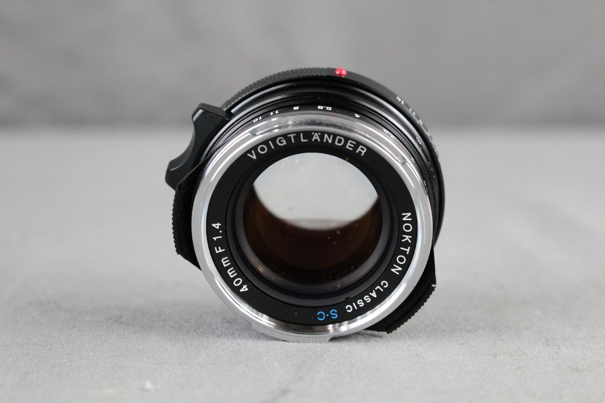 【B】 VOIGTLANDER NOKTON 40mm F1.4 単焦點(diǎn)レンズ フォクトレンダー 3054611