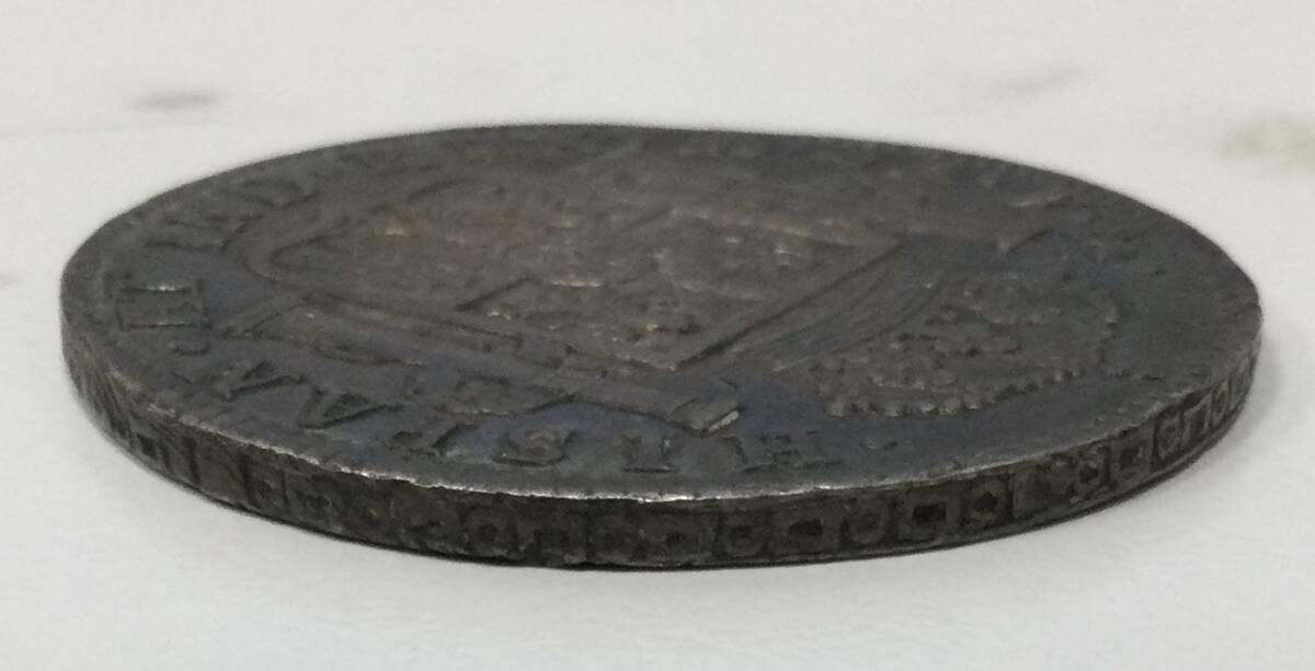 カルロス4世8レアル銀貨 銀貨 1793年 2レアル銀貨 カルロス4世 スペイン国王 ペルー リマ