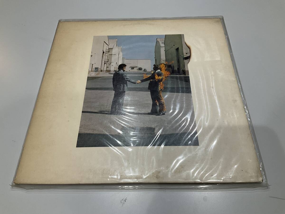 レコード LP Pink Floyd ピンク?フロイド　WISH YOU WERE 炎　あなたがここにいてほしい