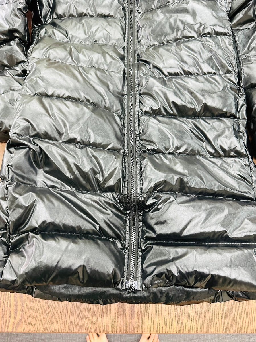 【モンクレール MONCLER 正規(guī)品 ダウンジャケット ロングコート ベルト付き レディース ナイロン 古著】中古品