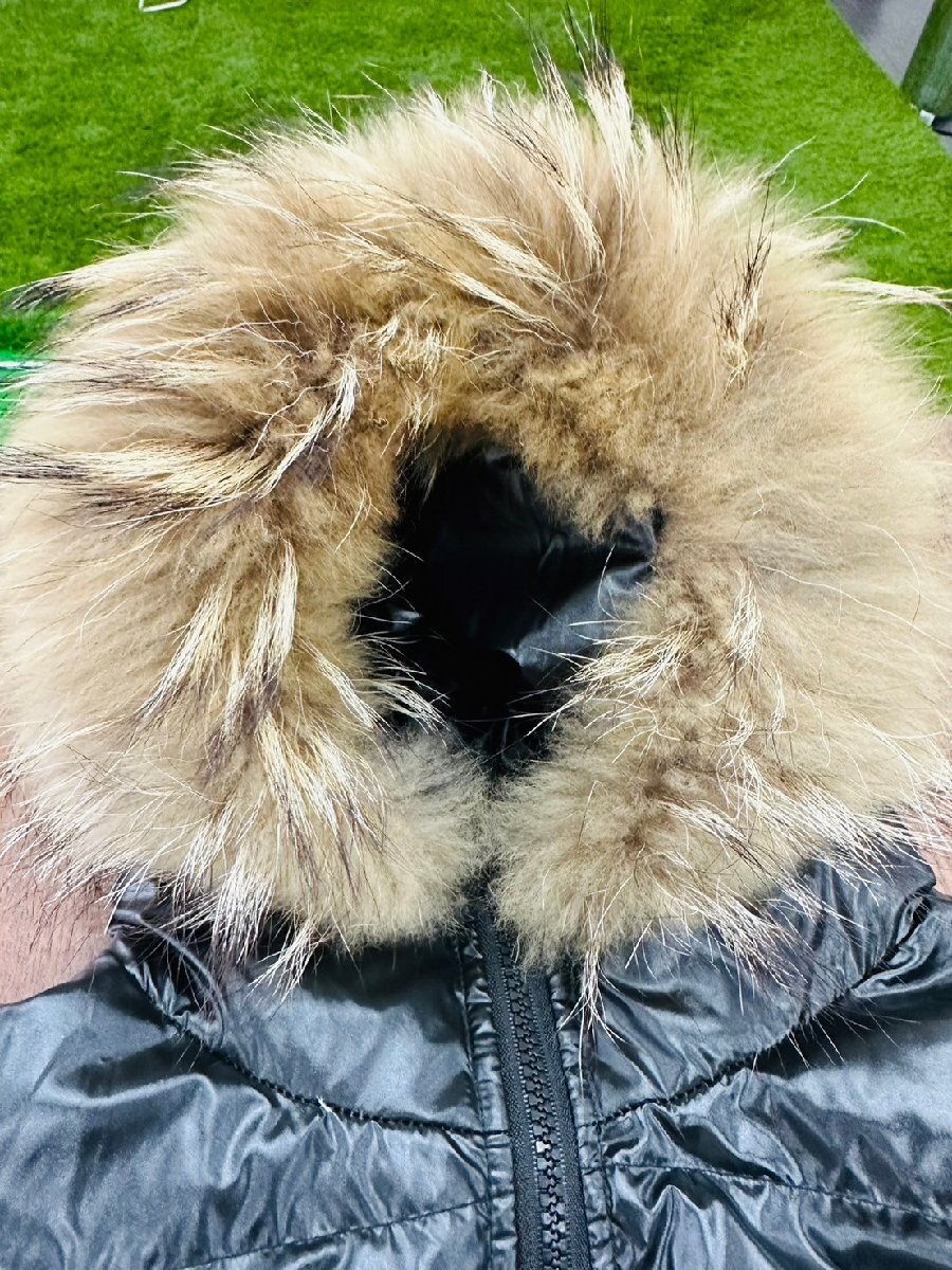 【モンクレール MONCLER 正規(guī)品 ダウンジャケット ロングコート ベルト付き レディース ナイロン 古著】中古品
