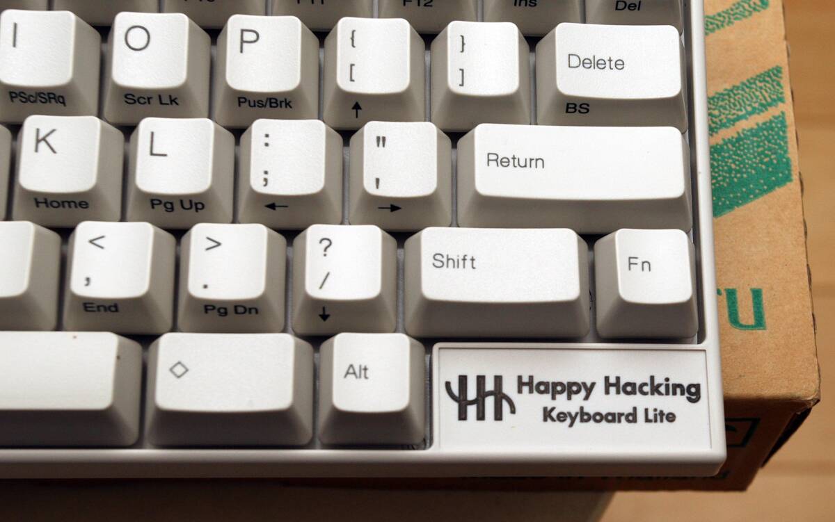 【値下げ】PFU Happy Hacking Keyboard PS2キーボード 未使用品 KB-9975 (PD-KB100W)