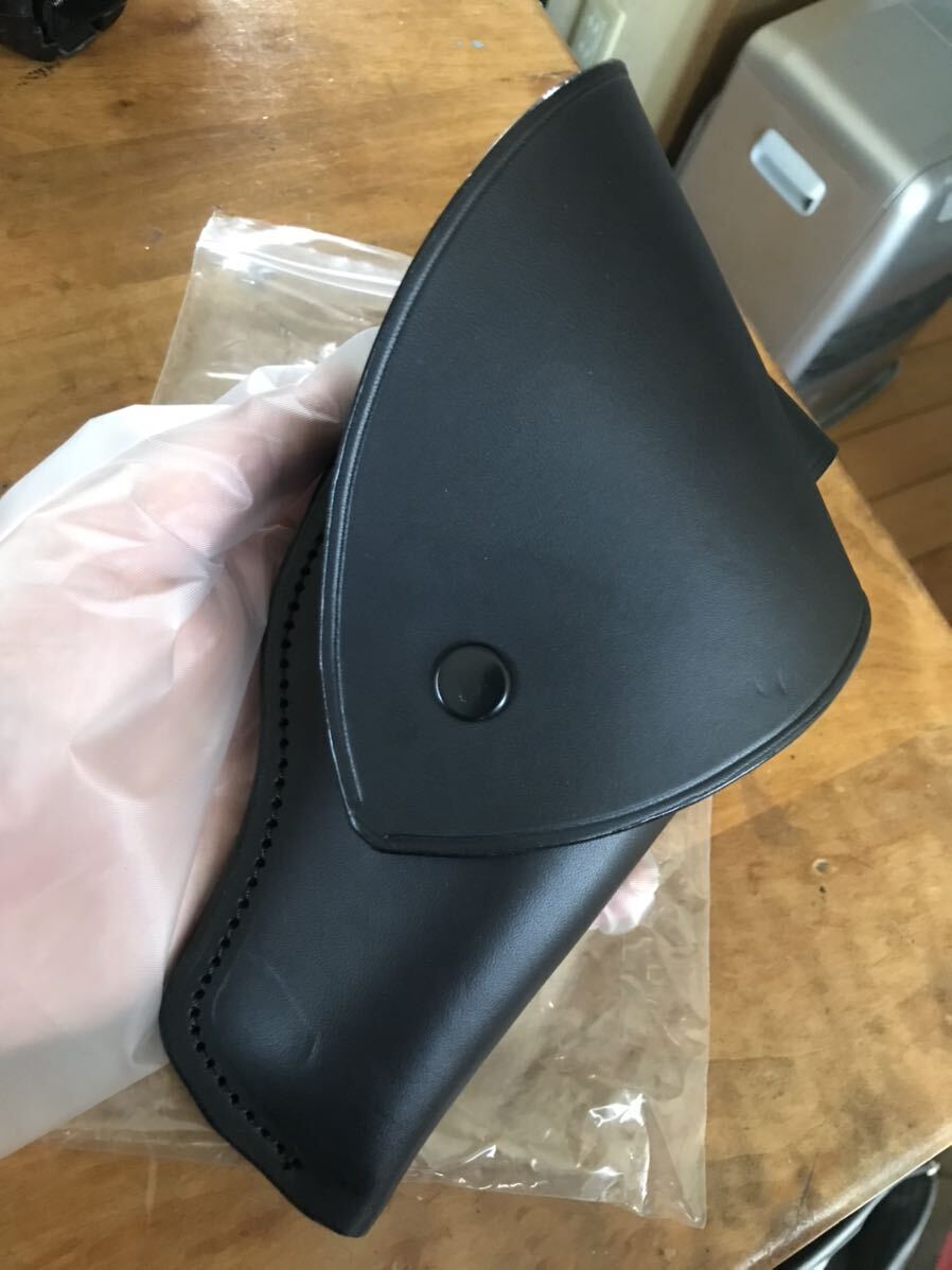 未使用品 日本警察 タイプ 本革製 ホルスター ニューナンブ M60