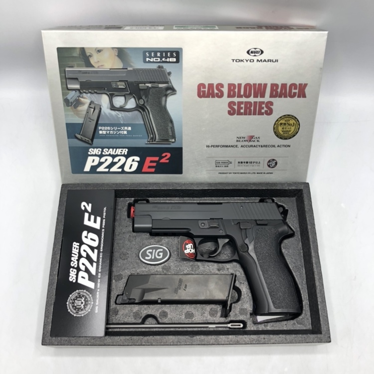 【中古】18歳以上 東京マルイ　GB48 シグP226 E2(18歳以上用)　ガスブロ[240070149154]