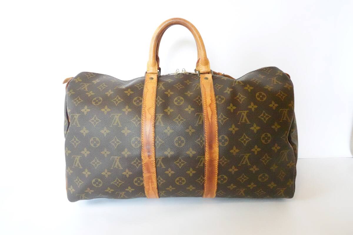 LOUIS VUITTON ルイヴィトン モノグラム ボストンバッグ キーポル45 M41428