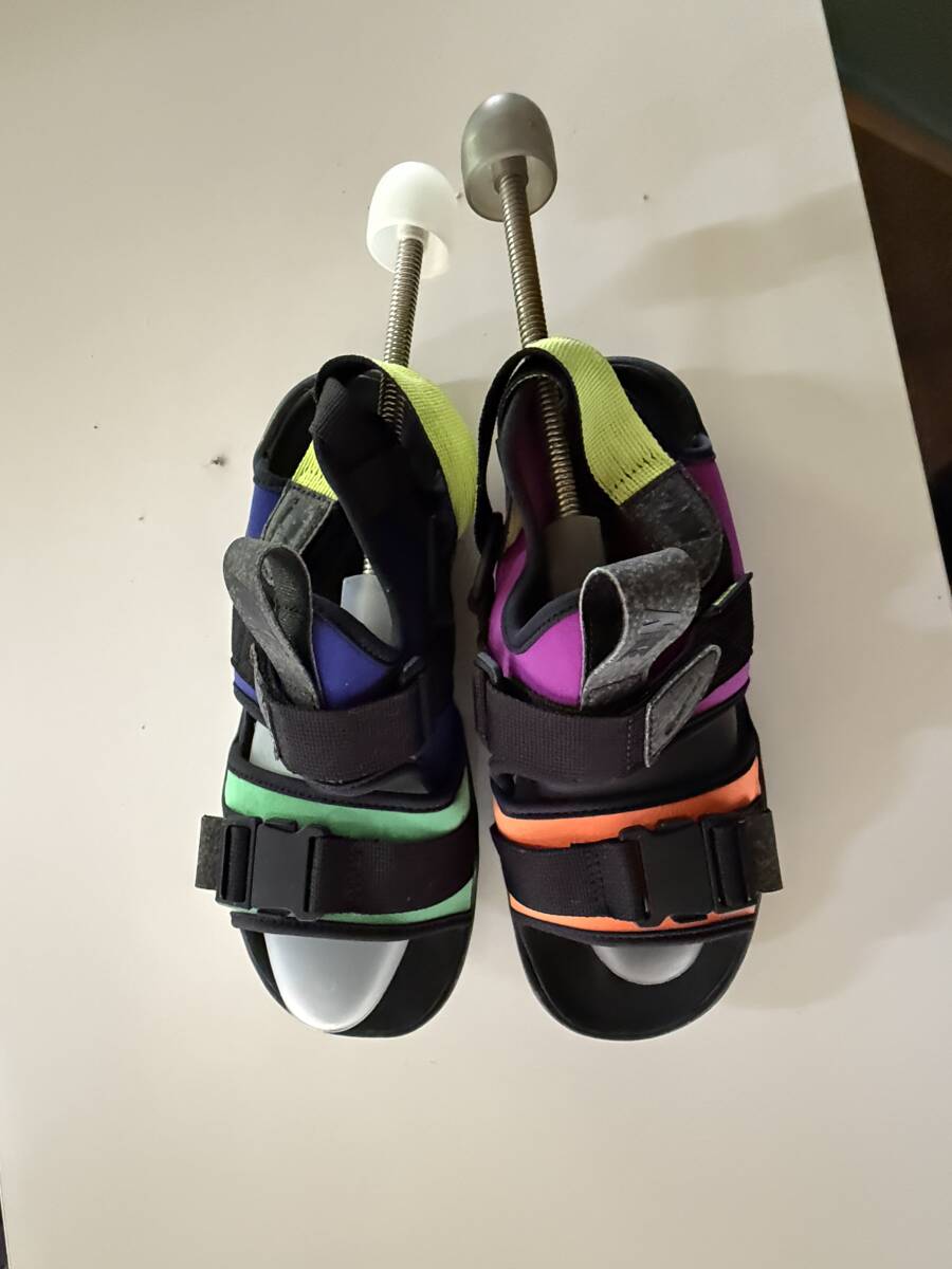  Nike Canyon комфорт пляж спорт сандалии чёрный мульти- CW6210-074 NIKE CANYON SANDAL 25cm унисекс для мужчин и женщин 