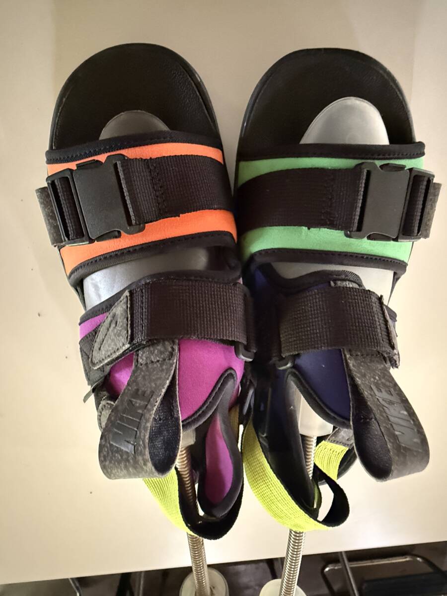  Nike Canyon комфорт пляж спорт сандалии чёрный мульти- CW6210-074 NIKE CANYON SANDAL 25cm унисекс для мужчин и женщин 