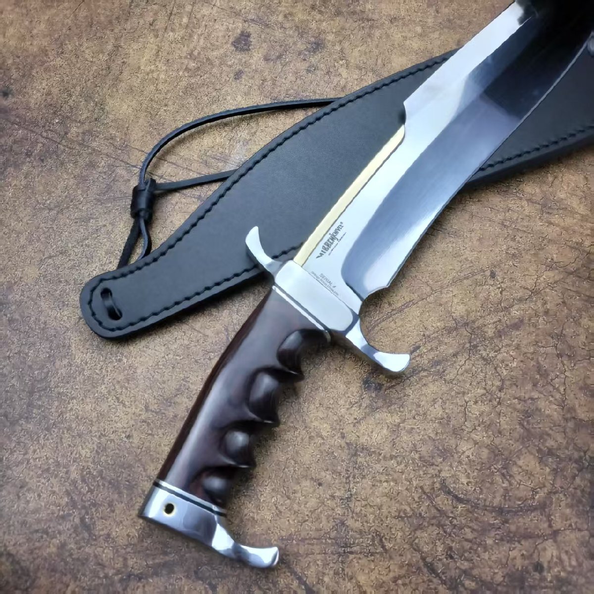 全長52CM 大型サバイバルナイフ 刃厚6MM アウトドアナイフキャンプ野外登山フィッシング