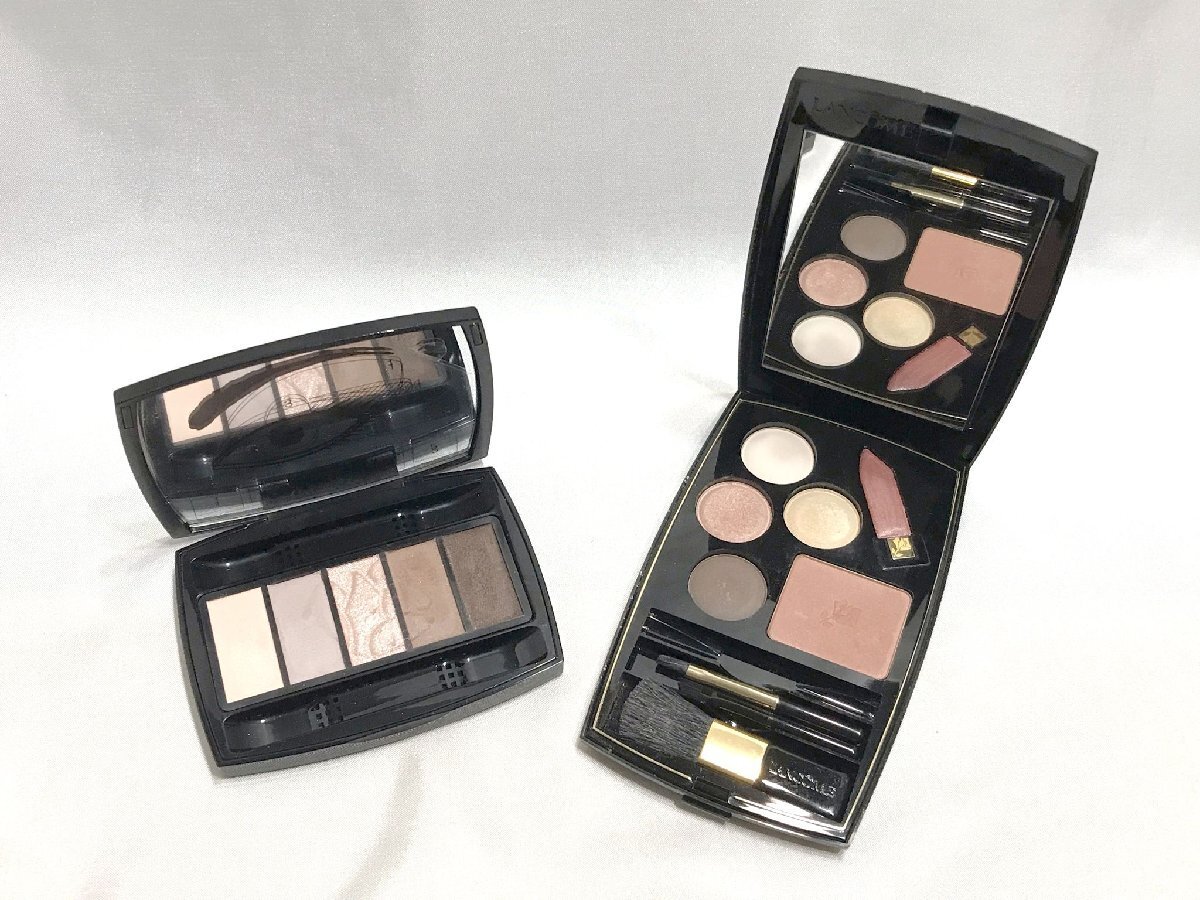 ■【YS-1】 LANCOME ランコム ■ イプノ パレット 02 メイクアップパレット 口紅 チーク アイシャドウ ■ 2點(diǎn)セット 【同梱可能商品】■D