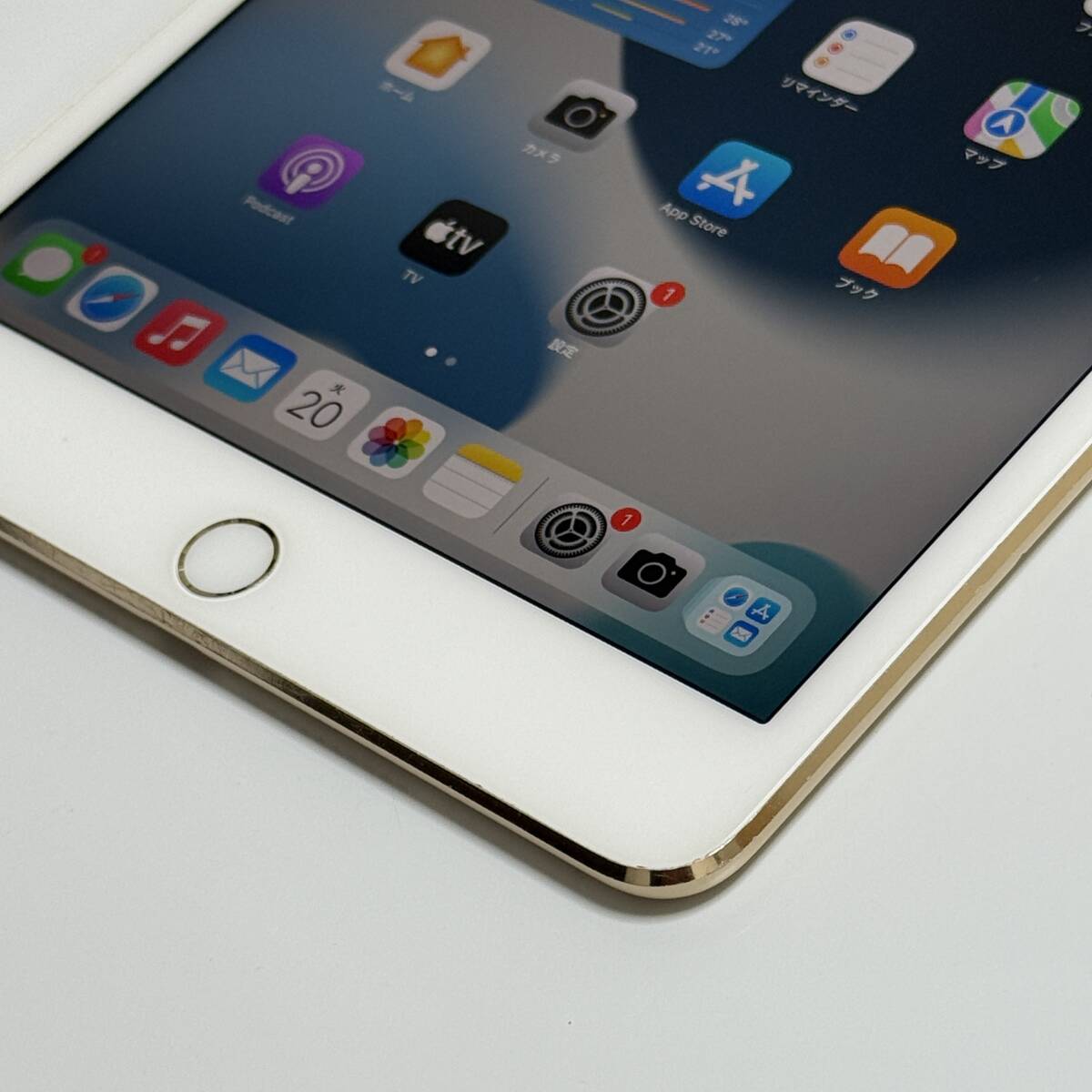 Apple SIMフリー iPad mini 4 ゴールド 128GB MK782J/A Wi-Fi+