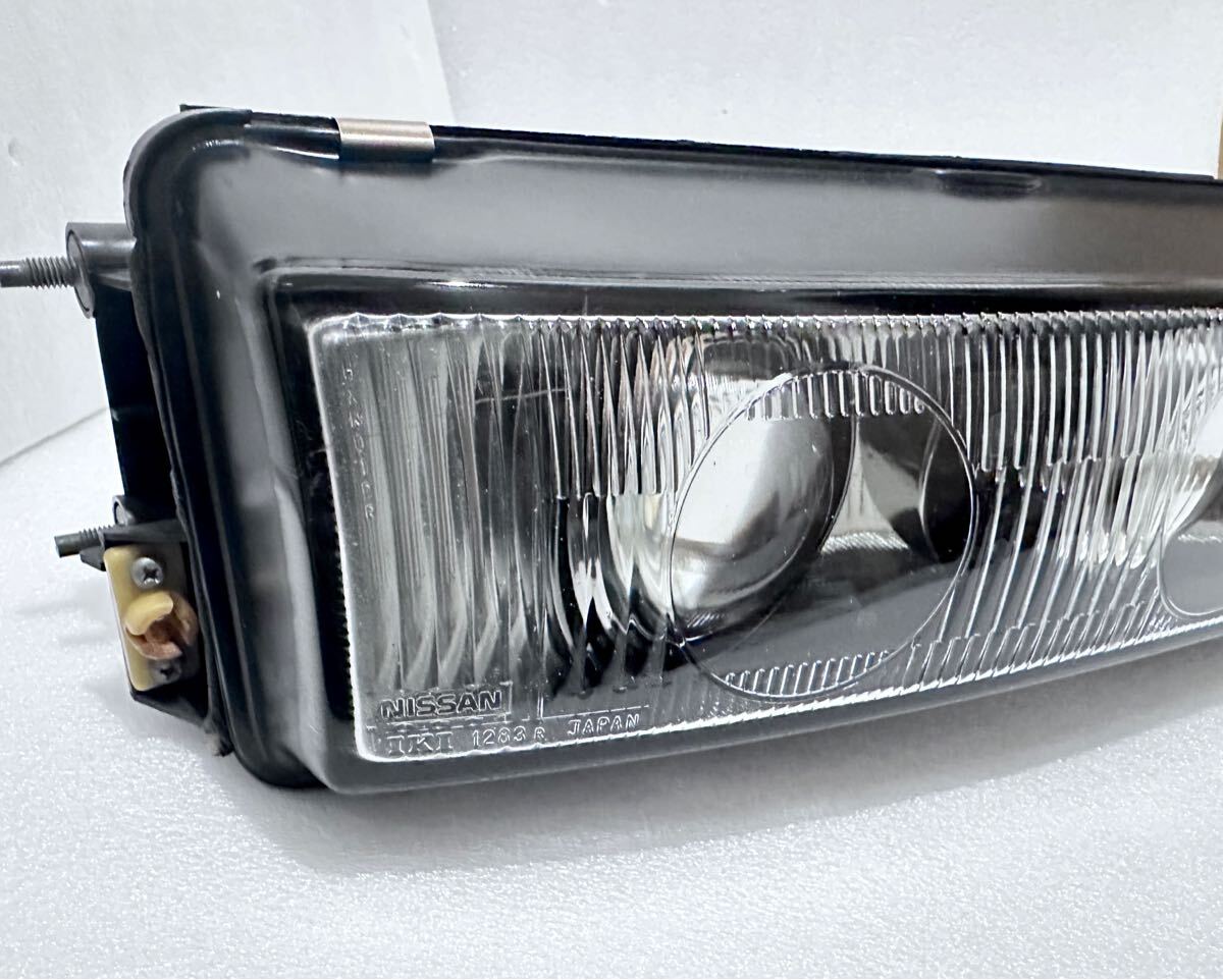 美品/破損無 ASSY 日産純正 S13 シルビア 2連 プロジェクター プロ目 ヘッドランプ ヘッドライト 2眼 ライト IKI 1283 右 程度良好 点灯済_画像3