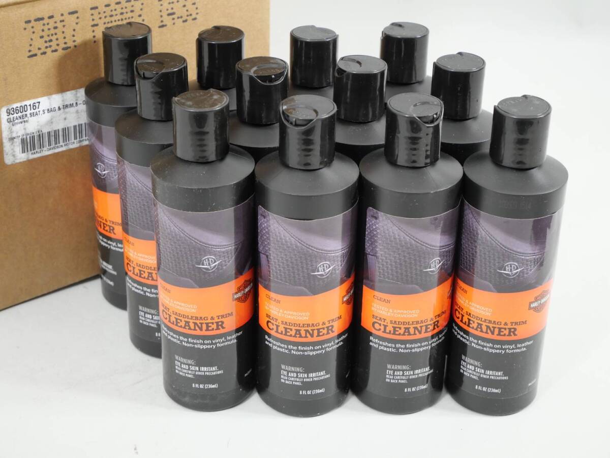 新品! 純正 ハーレーダビッドソン シート?サドルバッグ トリムクリーナー 93600167 12本入り 洗車(chē) 