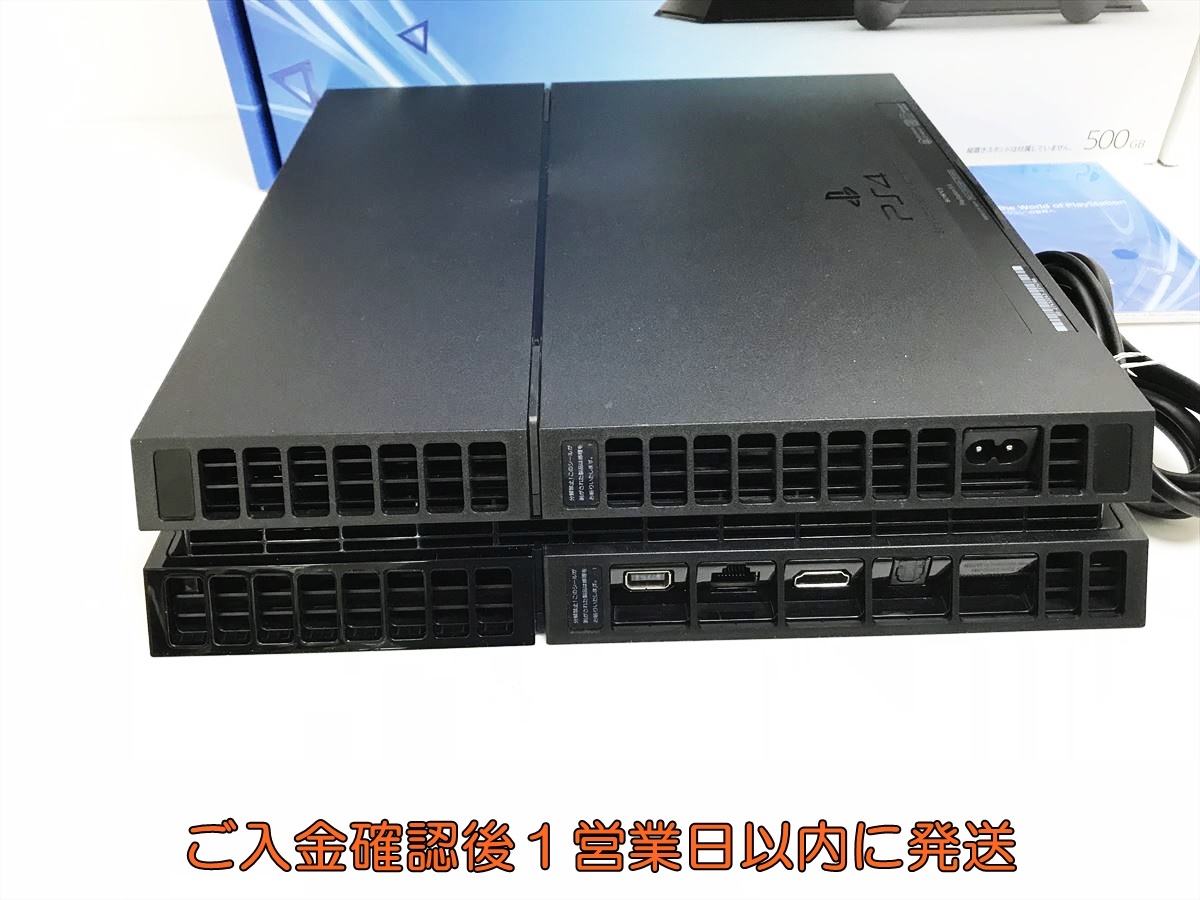 1円】PS4 本体/箱 セット 500GB ブラック SONY PlayStation4 CUH