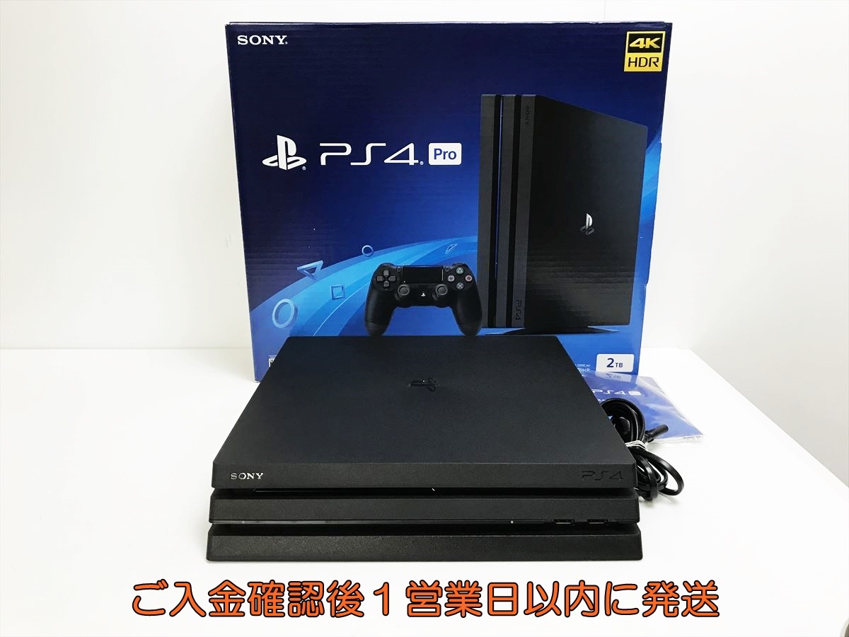 グランドセール 漫画 本体/箱 1円】PS4Pro セット PlayStation4 SONY ブラック 2TB 家庭用ゲーム機本体