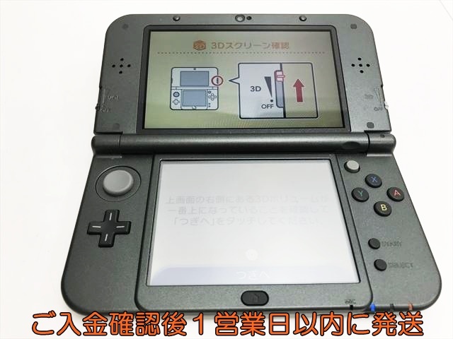 信頼への信頼 1円】Newニンテンドー3DSLL 本体 RED 任天堂 メタリックブラック ニンテンドー3DS LL本体